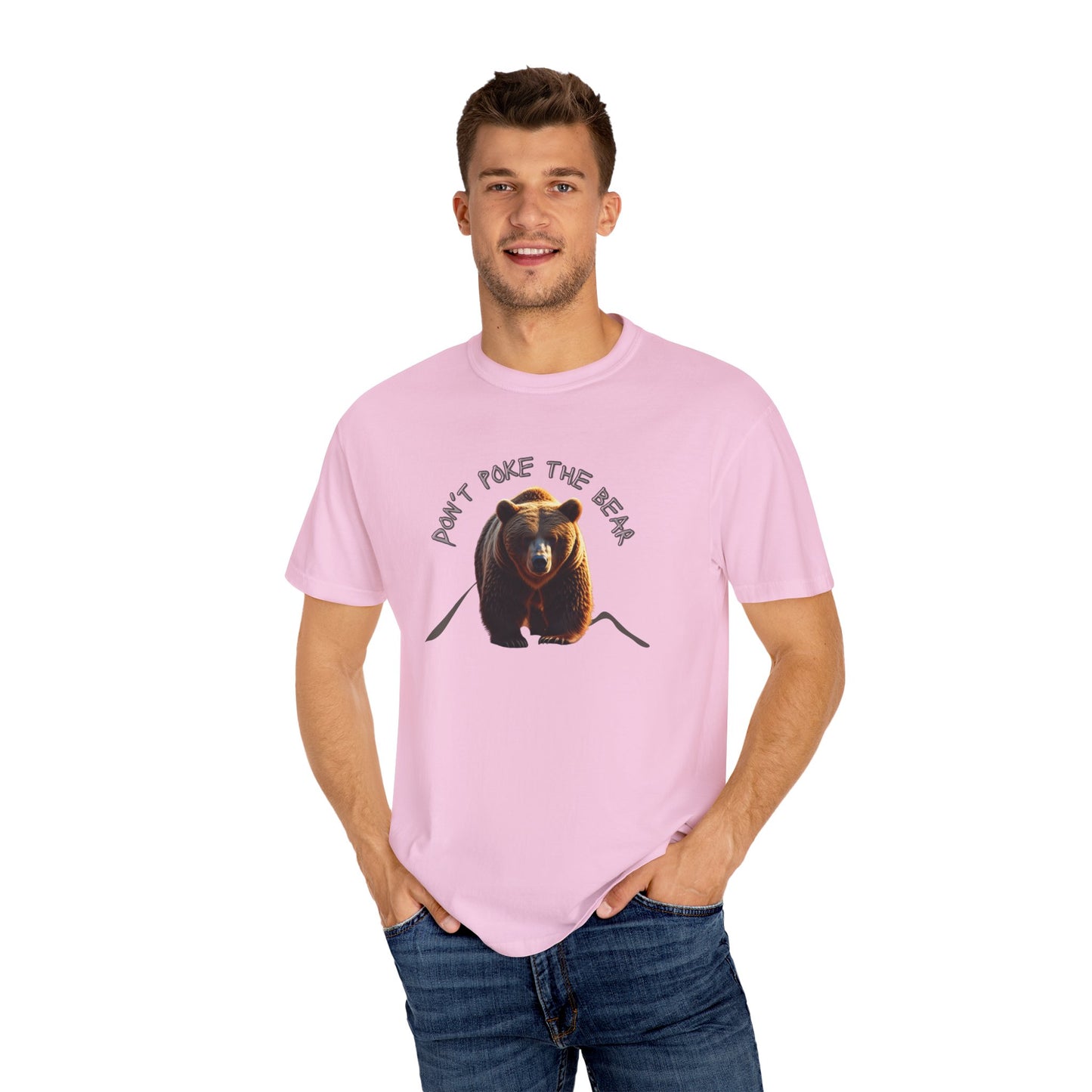 Don't Poke the Bear Unisex T-Shirt | Funny Graphic Tee for Nature Lovers, Ideal Gift for Animal Lovers, Summer Style, Casual Wear