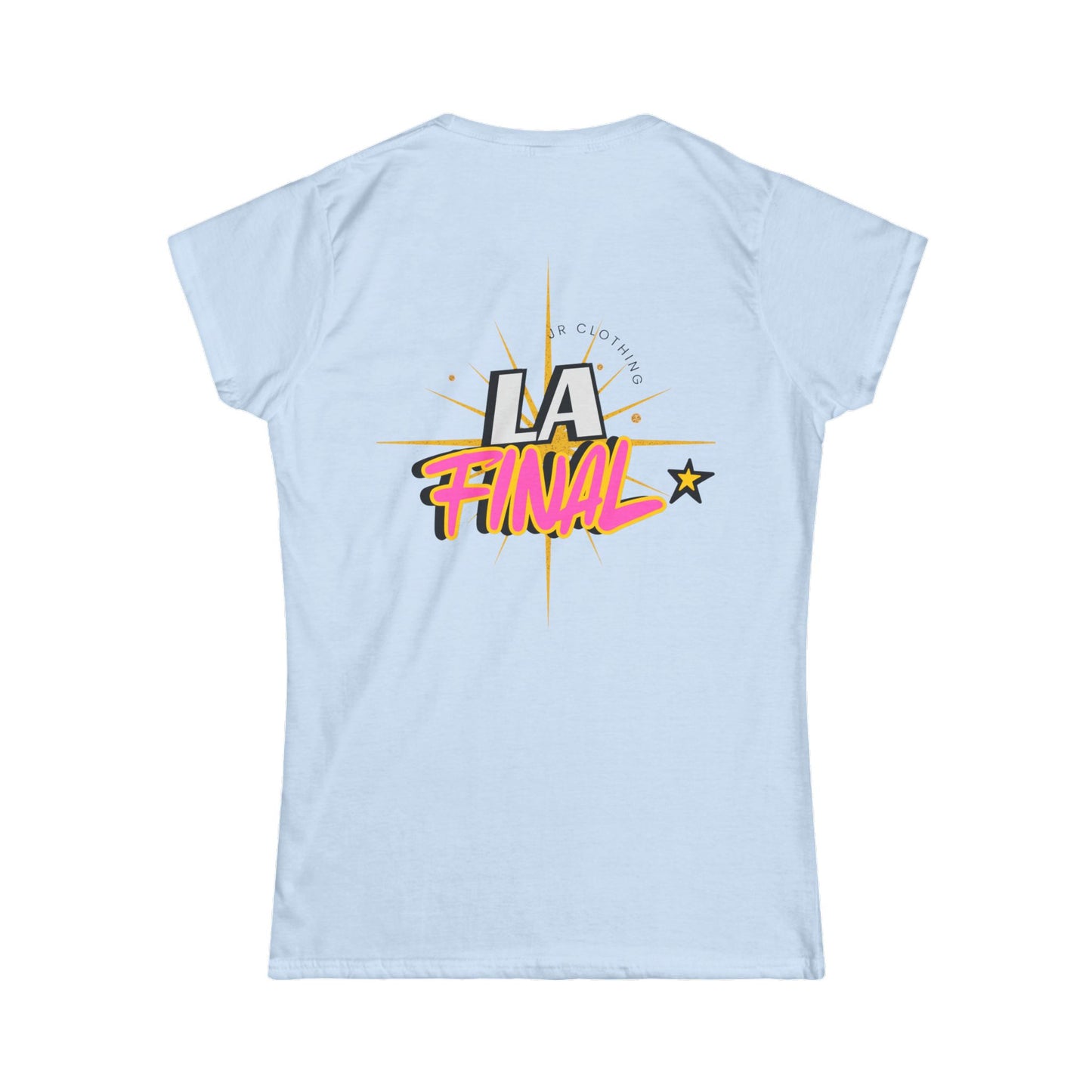 Women's Softstyle Tee, Casual Wear, Graphic Shirt, Perfect Gift for Sports Lovers, Birthday Gift, Summer Fashion