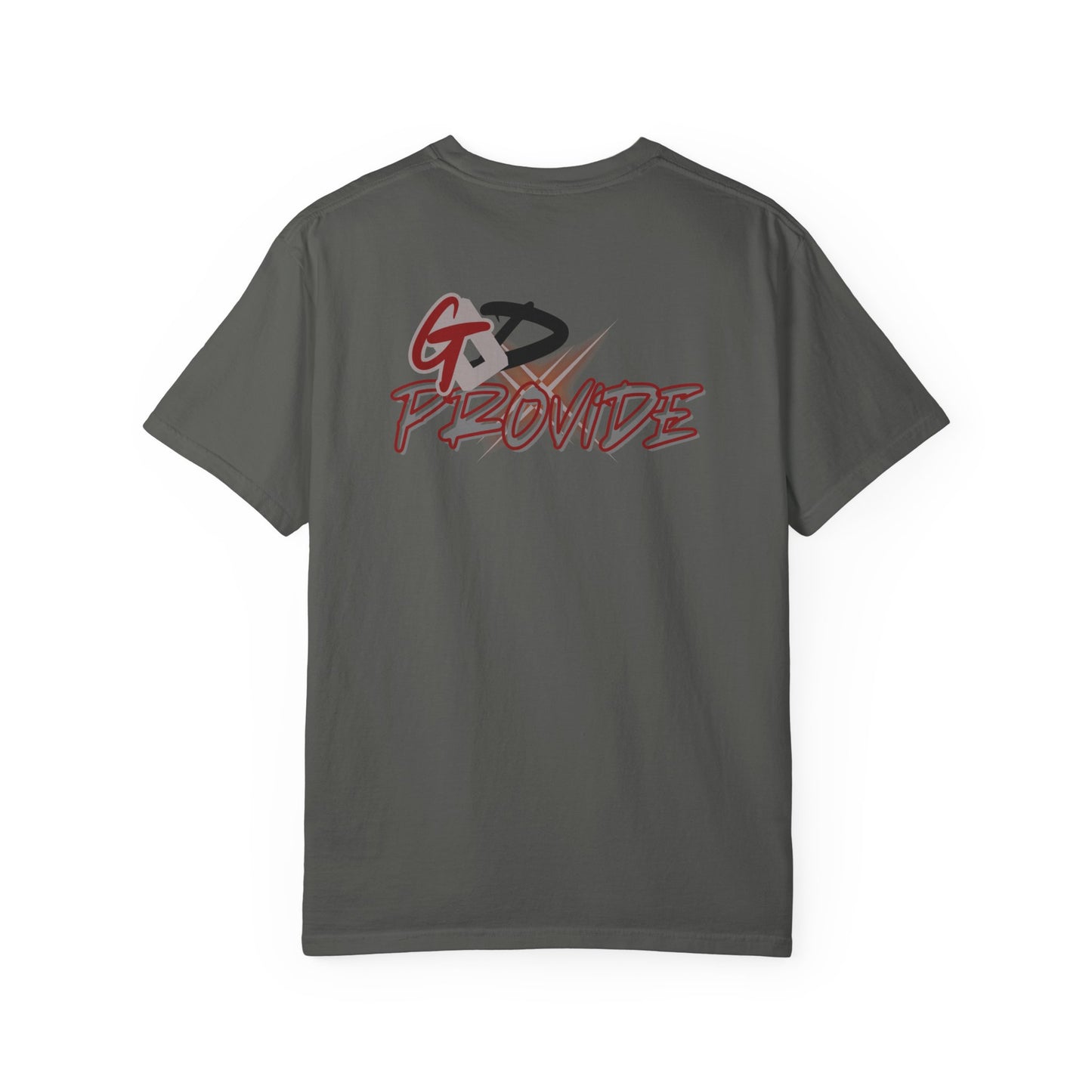 Garment-Dyed T-Shirt with Bold Graphics, Casual Wear, Streetwear Style, Perfect Gift for Birthdays, Summer Events, Everyday Comfort