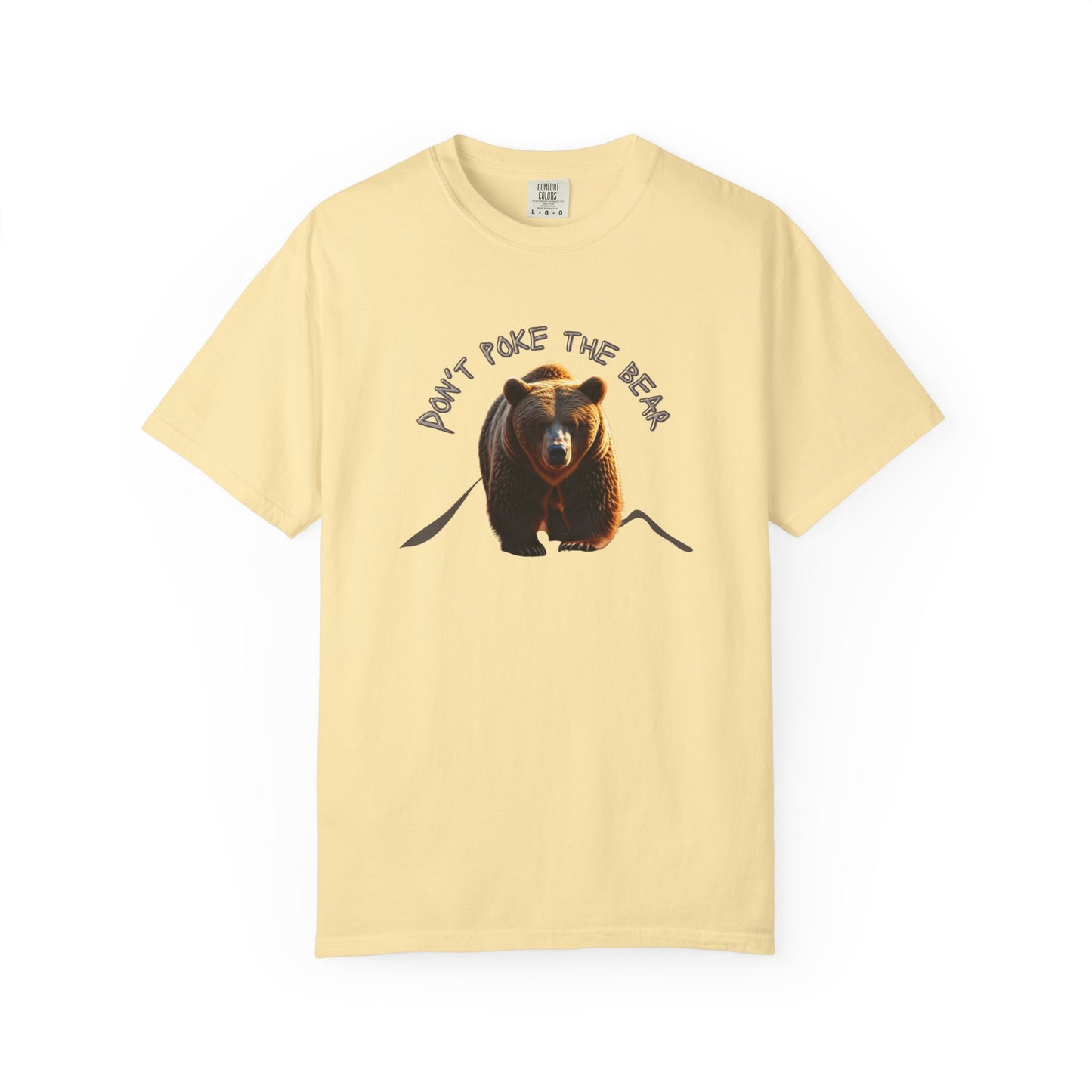 Don't Poke the Bear Unisex T-Shirt | Funny Graphic Tee for Nature Lovers, Ideal Gift for Animal Lovers, Summer Style, Casual Wear