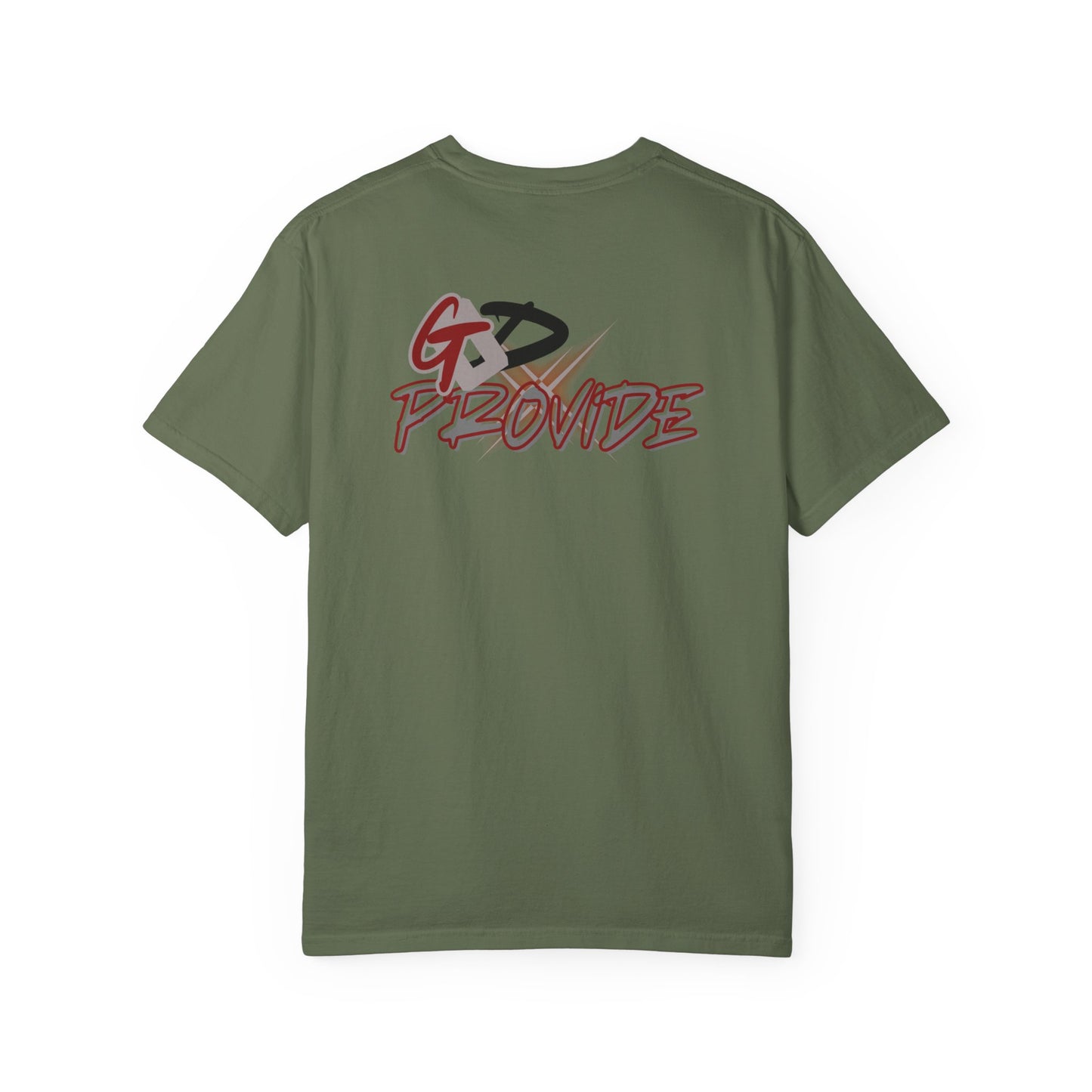 Garment-Dyed T-Shirt with Bold Graphics, Casual Wear, Streetwear Style, Perfect Gift for Birthdays, Summer Events, Everyday Comfort