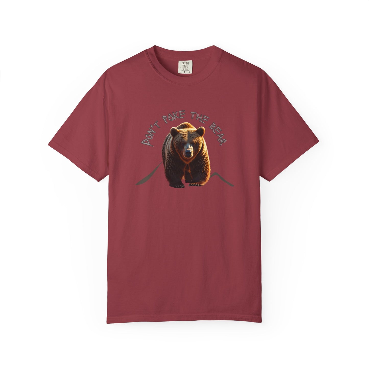 Don't Poke the Bear Unisex T-Shirt | Funny Graphic Tee for Nature Lovers, Ideal Gift for Animal Lovers, Summer Style, Casual Wear