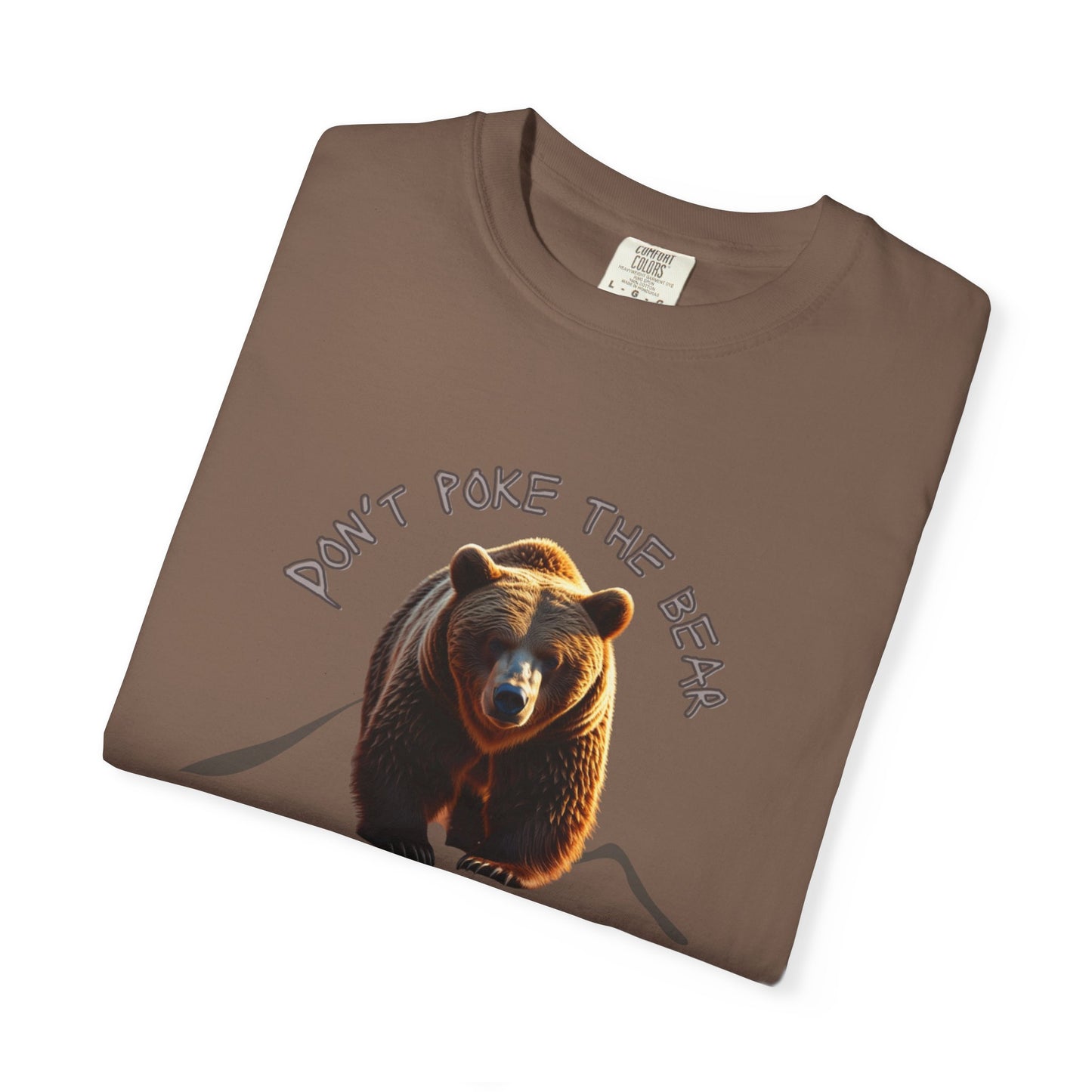 Don't Poke the Bear Unisex T-Shirt | Funny Graphic Tee for Nature Lovers, Ideal Gift for Animal Lovers, Summer Style, Casual Wear