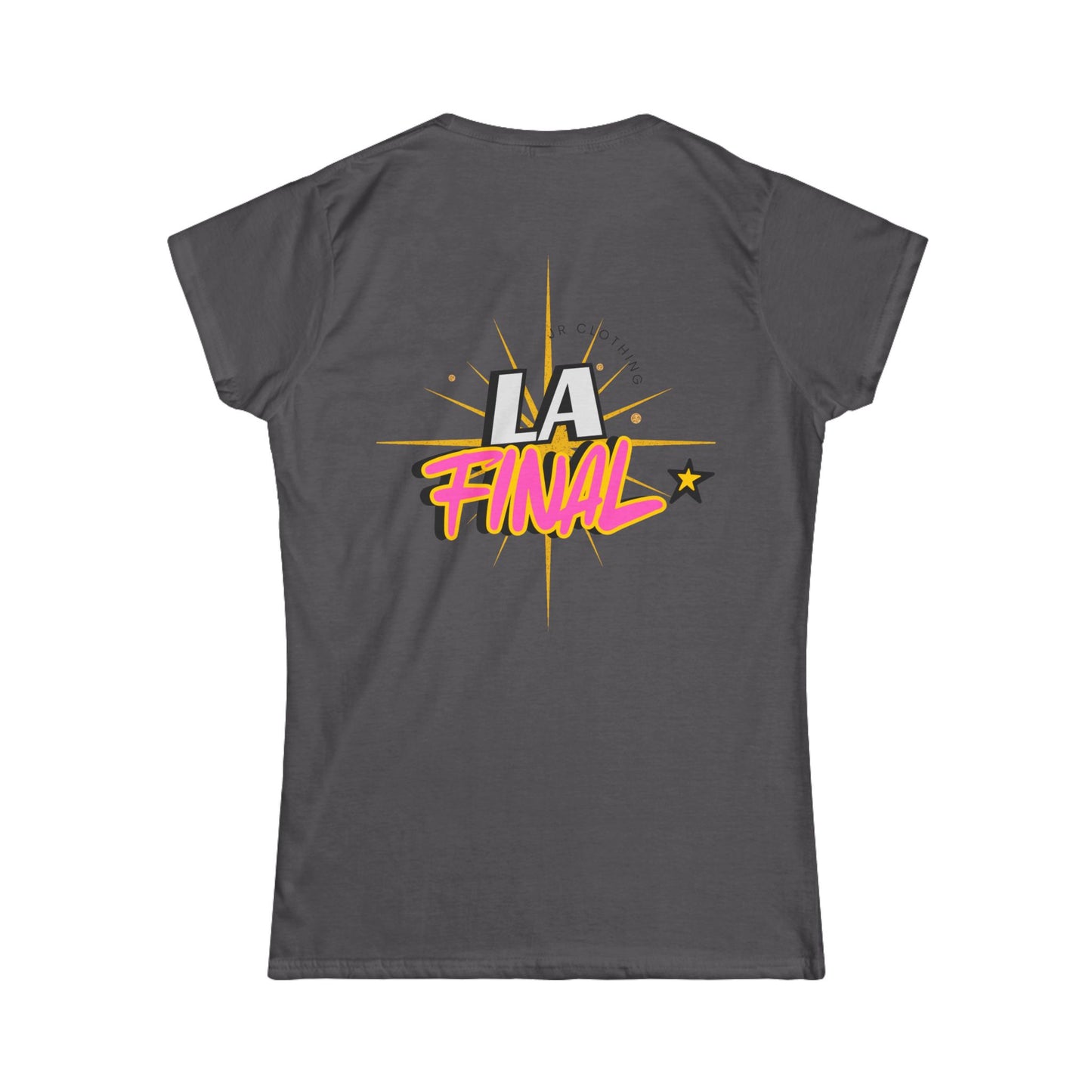 Women's Softstyle Tee, Casual Wear, Graphic Shirt, Perfect Gift for Sports Lovers, Birthday Gift, Summer Fashion