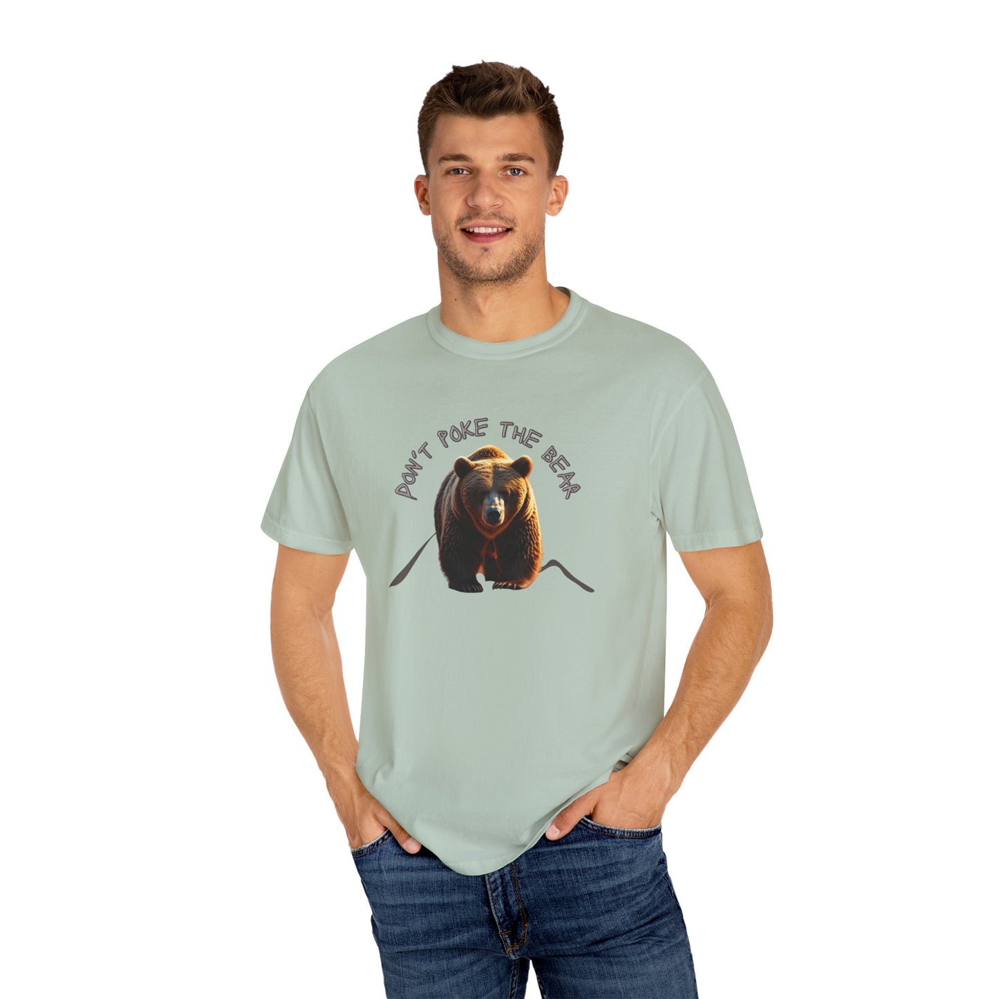 Don't Poke the Bear Unisex T-Shirt | Funny Graphic Tee for Nature Lovers, Ideal Gift for Animal Lovers, Summer Style, Casual Wear