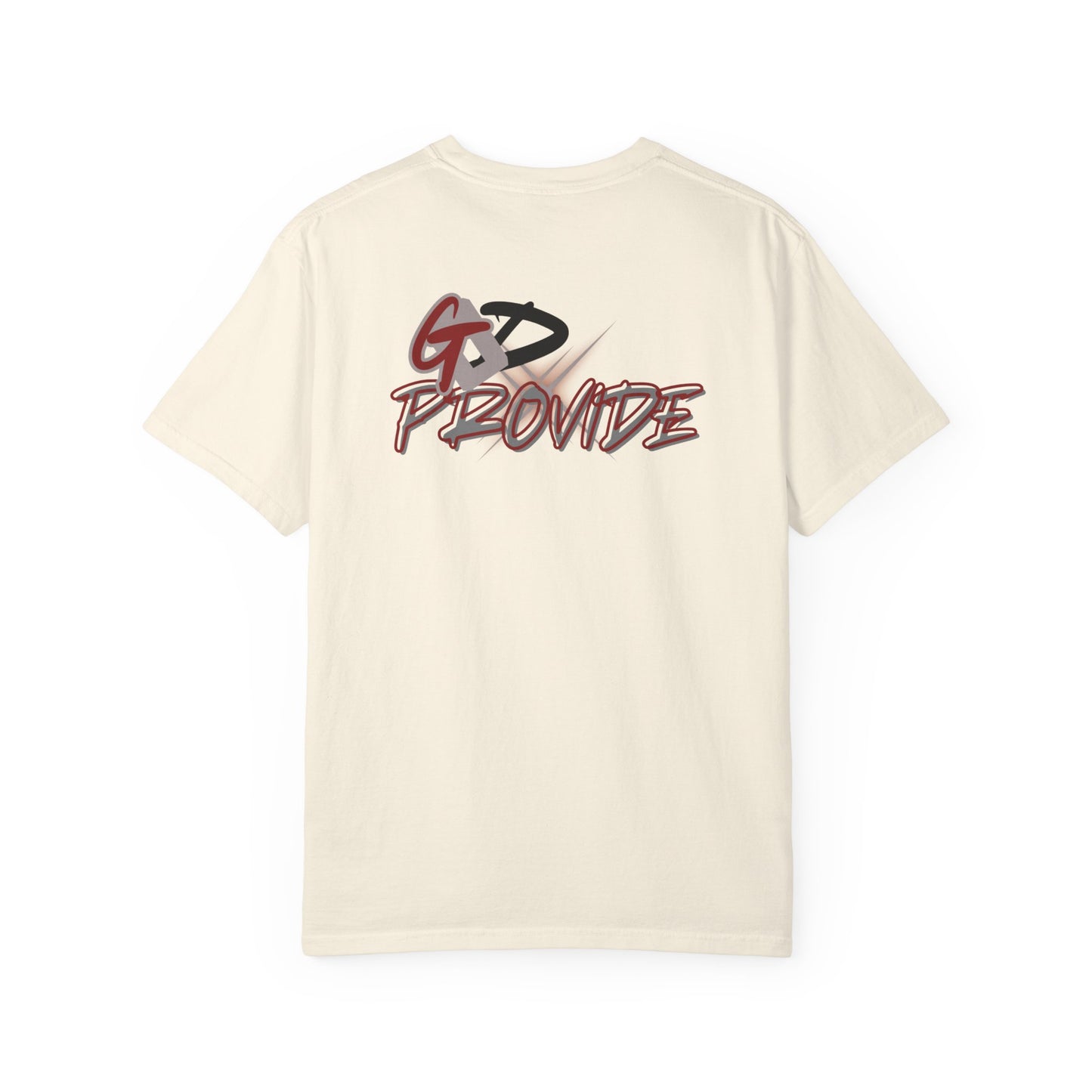 Garment-Dyed T-Shirt with Bold Graphics, Casual Wear, Streetwear Style, Perfect Gift for Birthdays, Summer Events, Everyday Comfort