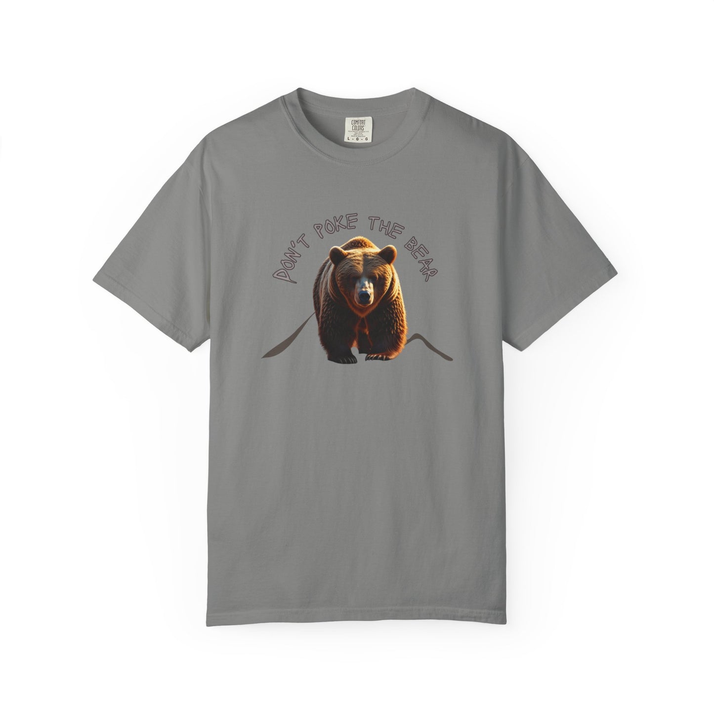 Don't Poke the Bear Unisex T-Shirt | Funny Graphic Tee for Nature Lovers, Ideal Gift for Animal Lovers, Summer Style, Casual Wear