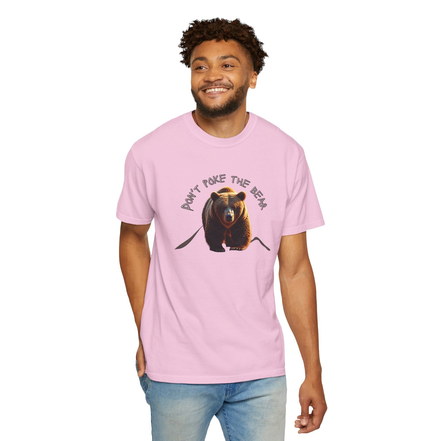 Don't Poke the Bear Unisex T-Shirt | Funny Graphic Tee for Nature Lovers, Ideal Gift for Animal Lovers, Summer Style, Casual Wear