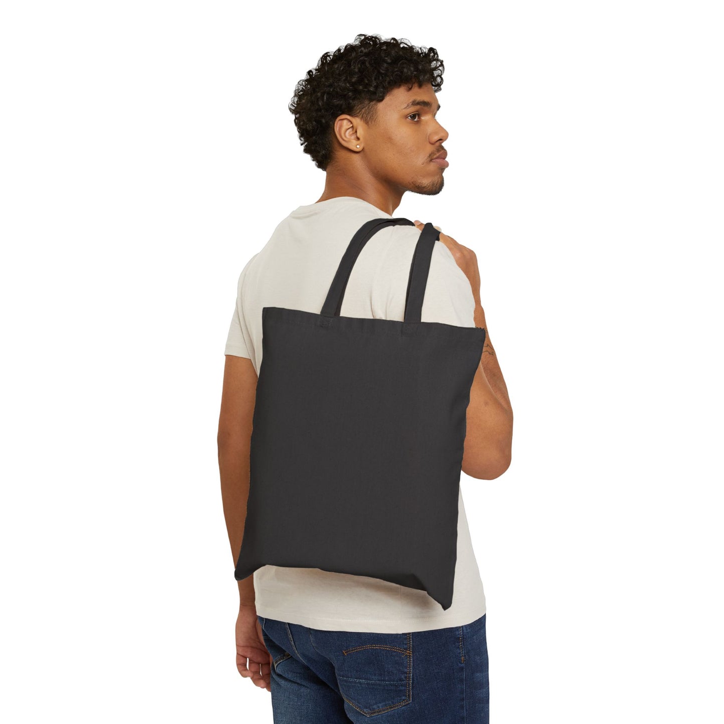 Minimalist Cotton Canvas Tote Bag | Eco-Friendly Shopping Bag | Gift Bag for Her | Stylish Reusable Grocery Bag | Cute Beach Tote