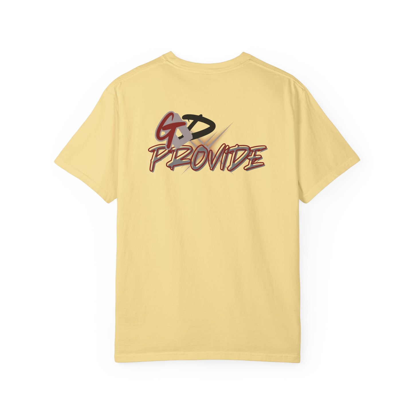 Garment-Dyed T-Shirt with Bold Graphics, Casual Wear, Streetwear Style, Perfect Gift for Birthdays, Summer Events, Everyday Comfort