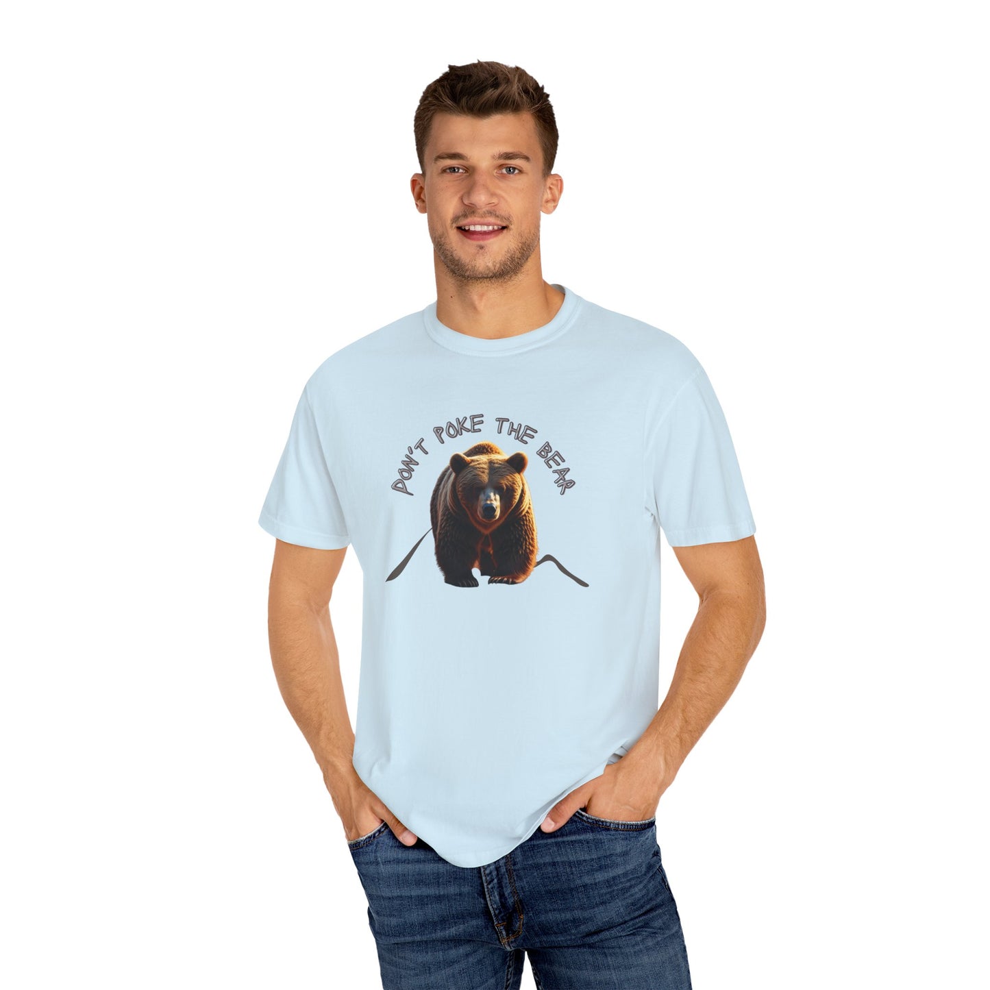 Don't Poke the Bear Unisex T-Shirt | Funny Graphic Tee for Nature Lovers, Ideal Gift for Animal Lovers, Summer Style, Casual Wear