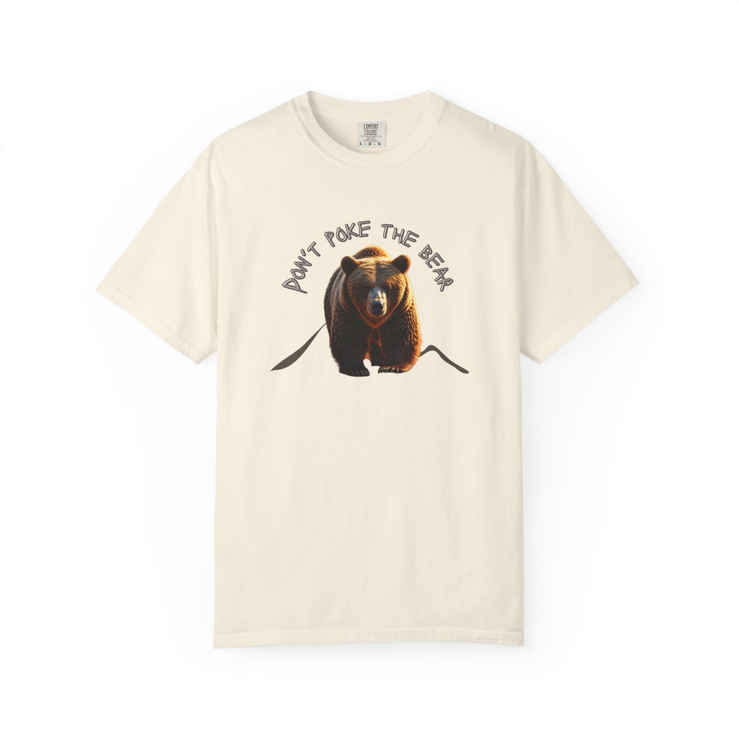 Don't Poke the Bear Unisex T-Shirt | Funny Graphic Tee for Nature Lovers, Ideal Gift for Animal Lovers, Summer Style, Casual Wear