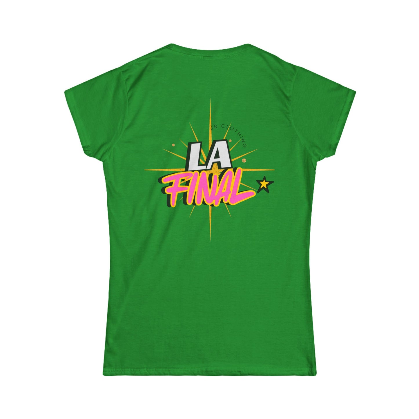 Women's Softstyle Tee, Casual Wear, Graphic Shirt, Perfect Gift for Sports Lovers, Birthday Gift, Summer Fashion