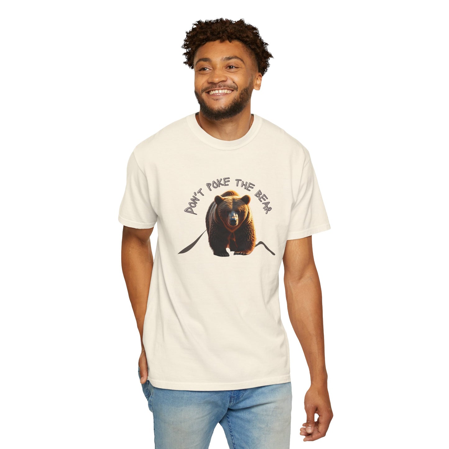 Don't Poke the Bear Unisex T-Shirt | Funny Graphic Tee for Nature Lovers, Ideal Gift for Animal Lovers, Summer Style, Casual Wear