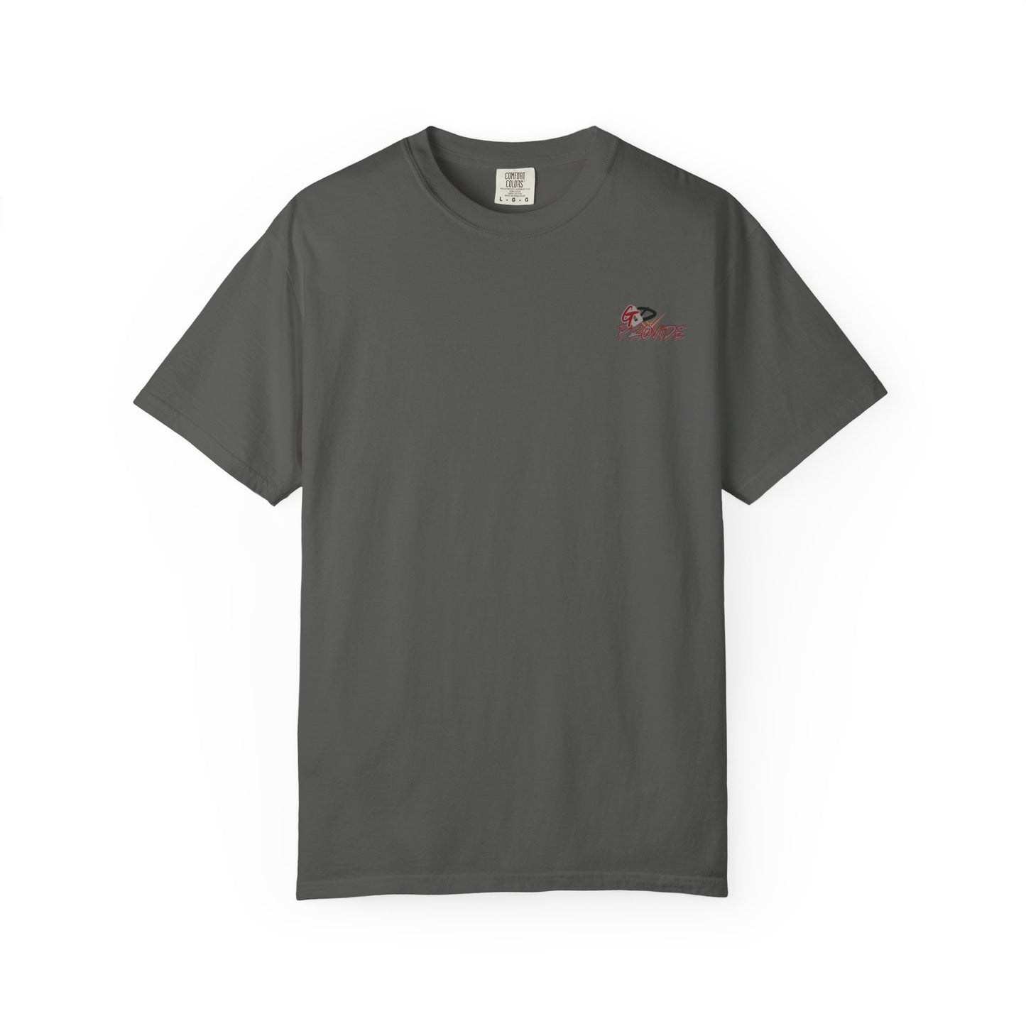 Garment-Dyed T-Shirt with Bold Graphics, Casual Wear, Streetwear Style, Perfect Gift for Birthdays, Summer Events, Everyday Comfort