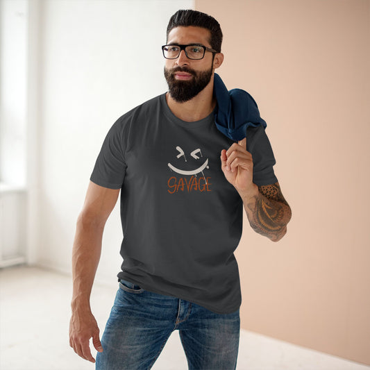 Savage Adult Tee - Funny Graphic T-Shirt, Casual Apparel, Gifts for Him, Birthday Present, Trendy Streetwear