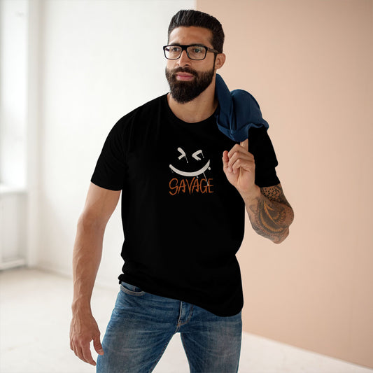 Savage Adult Tee - Funny Graphic T-Shirt, Casual Apparel, Gifts for Him, Birthday Present, Trendy Streetwear