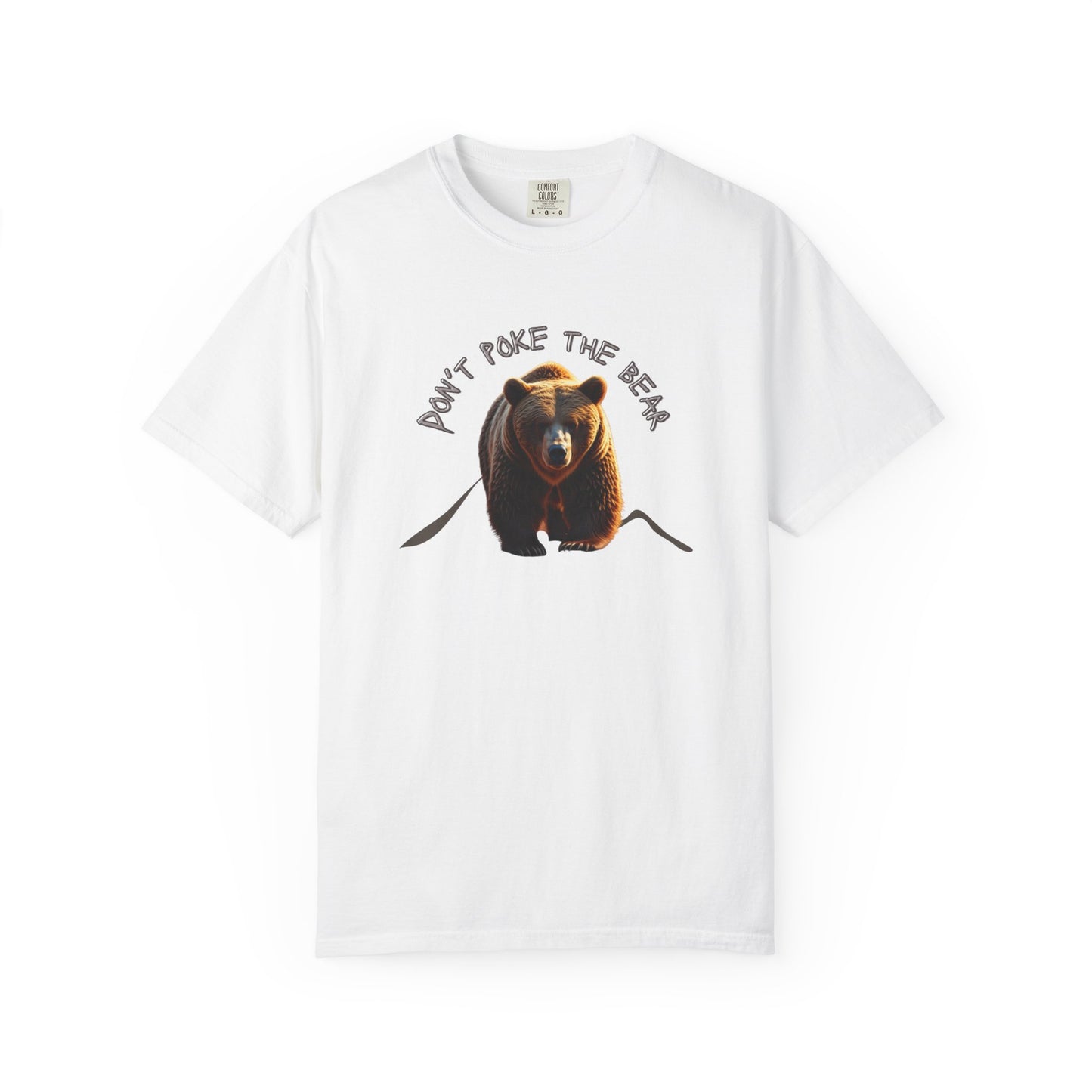 Don't Poke the Bear Unisex T-Shirt | Funny Graphic Tee for Nature Lovers, Ideal Gift for Animal Lovers, Summer Style, Casual Wear